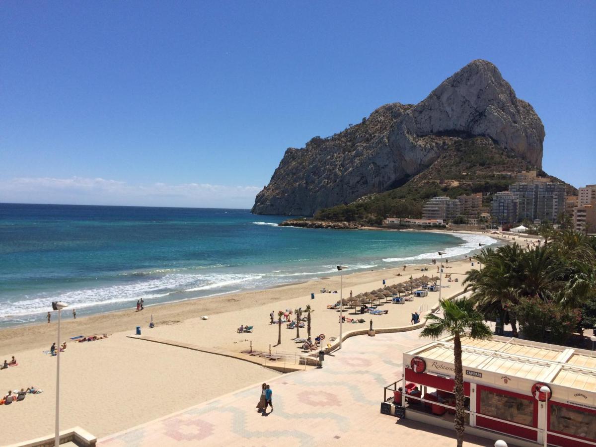 Medi Playa Primera Linea Con Piscina Calpe Bagian luar foto